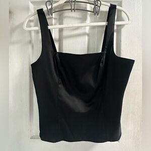 Abercrombie & Fitch Black Satin Set